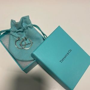 Tiffany T silver earrings